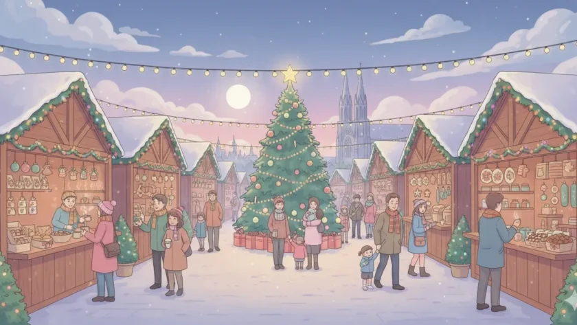 image les meilleurs marchés de noel en Europe