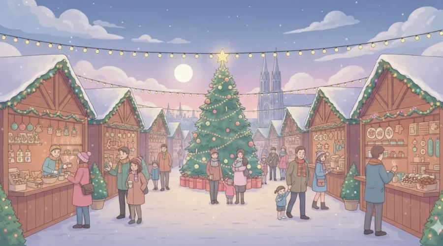 image les meilleurs marchés de noel en Europe