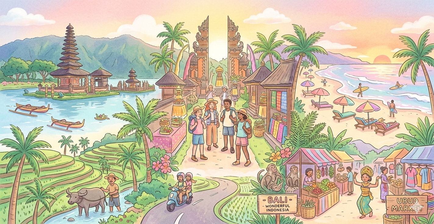 endroits surtouristiques à Bali