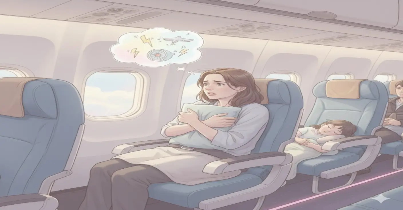 illustration article peur de l'avion