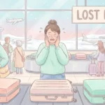 illustration article perte de valise