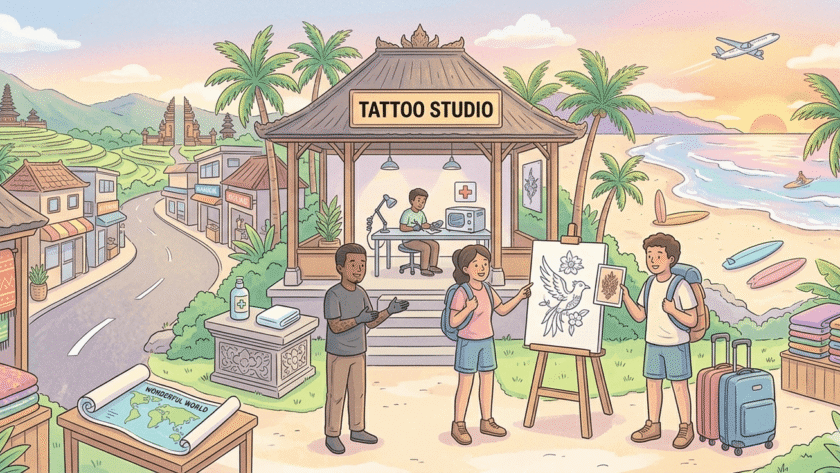 se faire tatouer à l'étranger