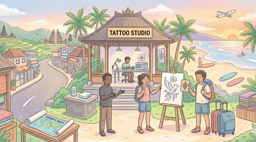 se faire tatouer à l'étranger