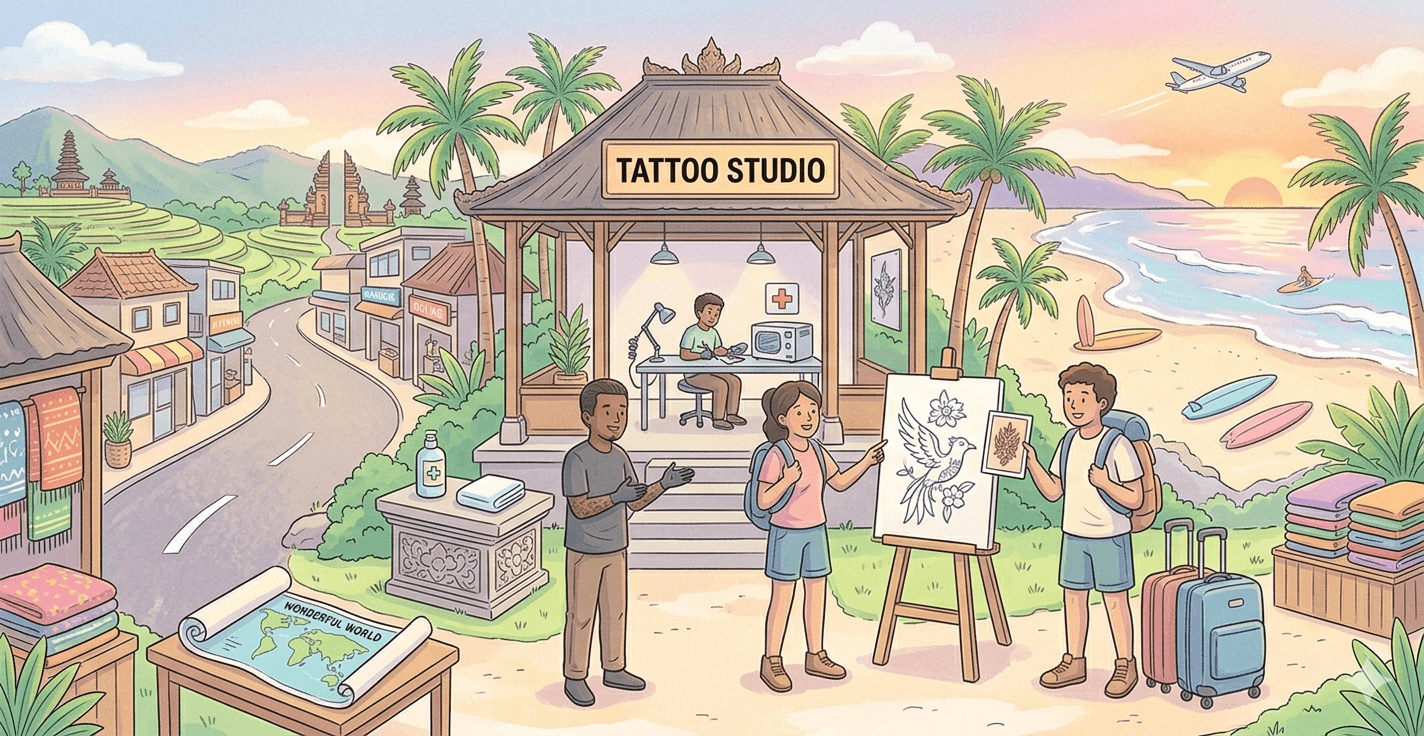 se faire tatouer à l'étranger