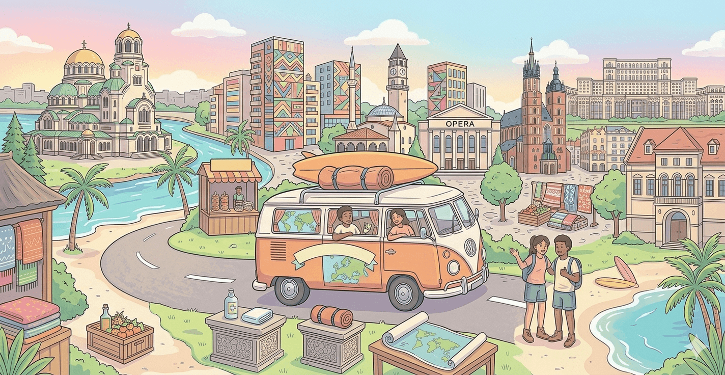 destinations les moins chères en europe