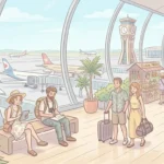 article escale en avion