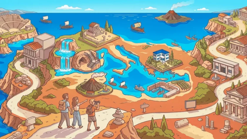 lieux visitables l'odyssée